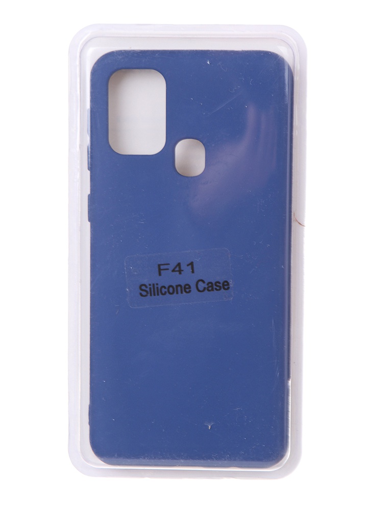 Чехол Innovation для Samsung Galaxy F41 Soft Inside Blue 18988
