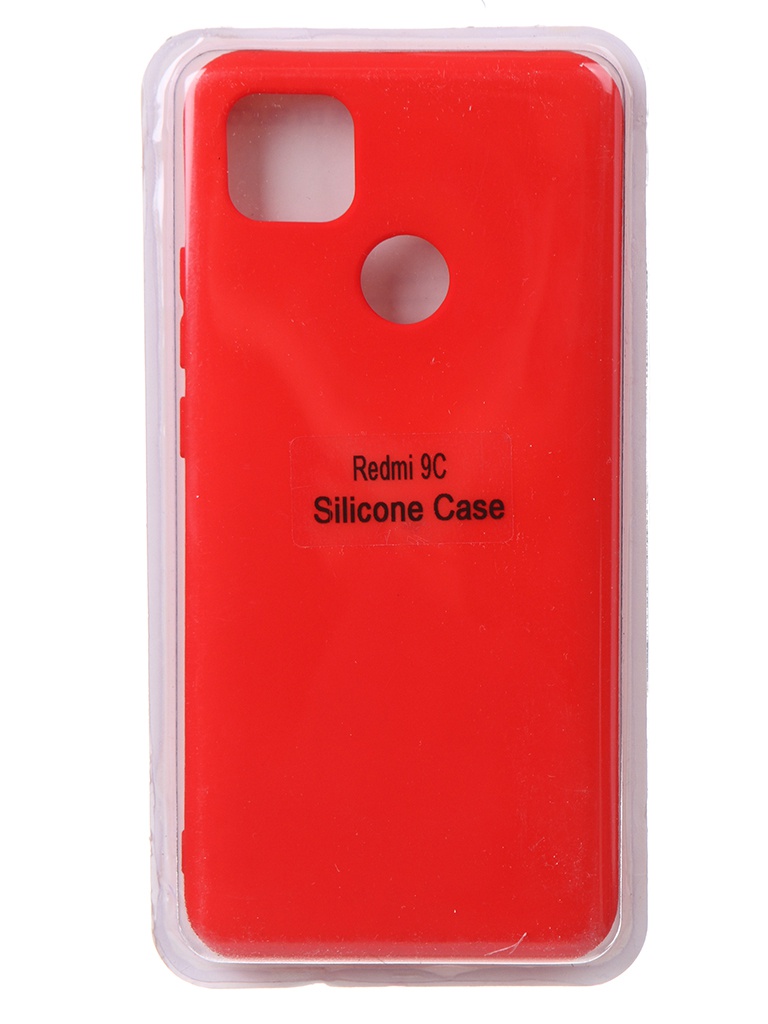 фото Чехол innovation для xiaomi redmi 9c soft inside red 18992