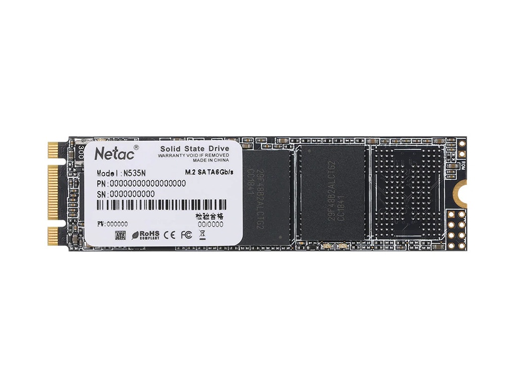 Твердотельный накопитель Netac N535N 128Gb NT01N535N-128G-N8X netac u336 usb3 0 128gb u disk портативный высокоскоростной usb накопитель с защитой от записи широкая совместимость