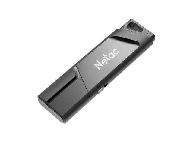 фото Usb flash drive 64gb - netac u336s usb 3.0 nt03u336s-064g-30bk