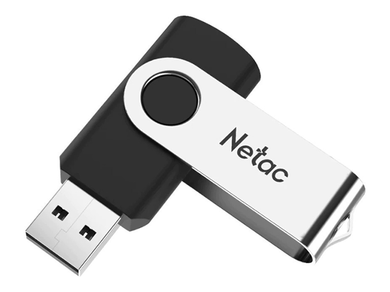 USB Flash Drive 64Gb - Netac U505 USB 2.0 NT03U505N-064G-20BK usb flash netac u505 32gb nt03u505n 032g 20bk