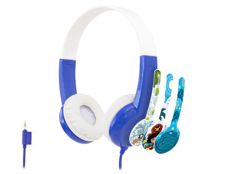 

Наушники Onanoff BuddyPhones Discover BP-DIS-BLUE-01-K, BP-DIS-BLUE-01-K