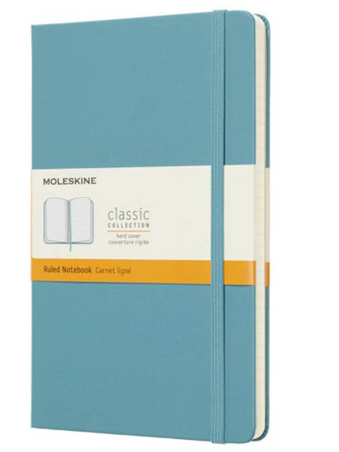 

Блокнот Moleskine Classic Large 130х210mm 120 листов Light Blue QP060B35, QP060B35