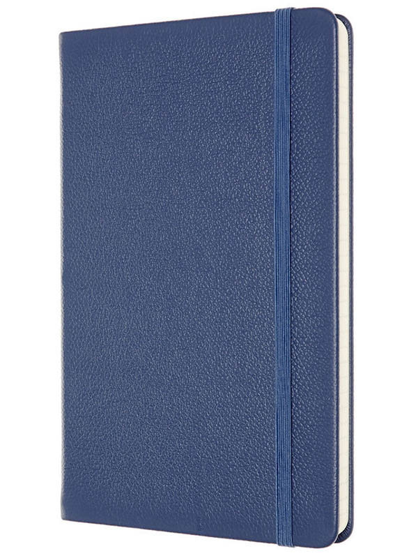 

Блокнот Moleskine Le Leather Large 130х210mm 96 листов Blue LCLH31HB41BOX / 1139371, LCLH31HB41BOX