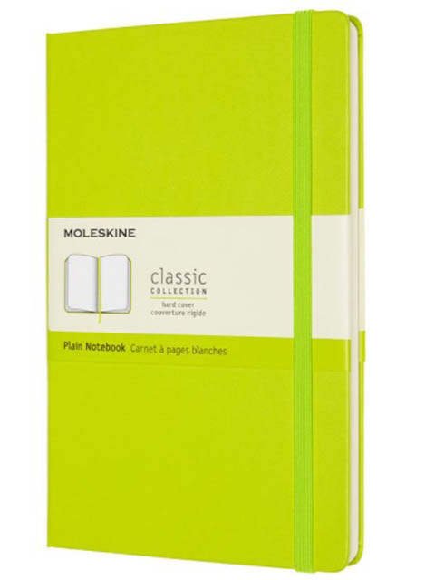 

Блокнот Moleskine Classic Large 130х210mm 120 листов Lime QP062C2 / 1215738, QP062C2