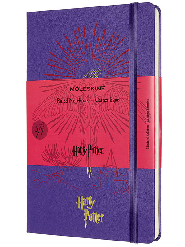 

Блокнот Moleskine Le Harry Potter Large 130х210mm 120 листов Purple LEHP02QP060E / 1216442, LEHP02QP060E