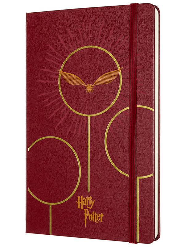 

Блокнот Moleskine Le Harry Potter Large 130х210mm 120 листов Bordo LEHP02QP060F / 1216449, LEHP02QP060F