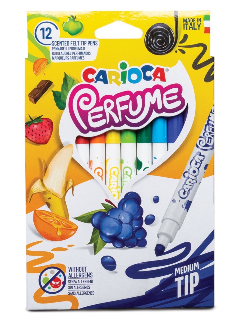 

Фломастеры Carioca Perfume Xplosion 12 цветов 42672, 42672