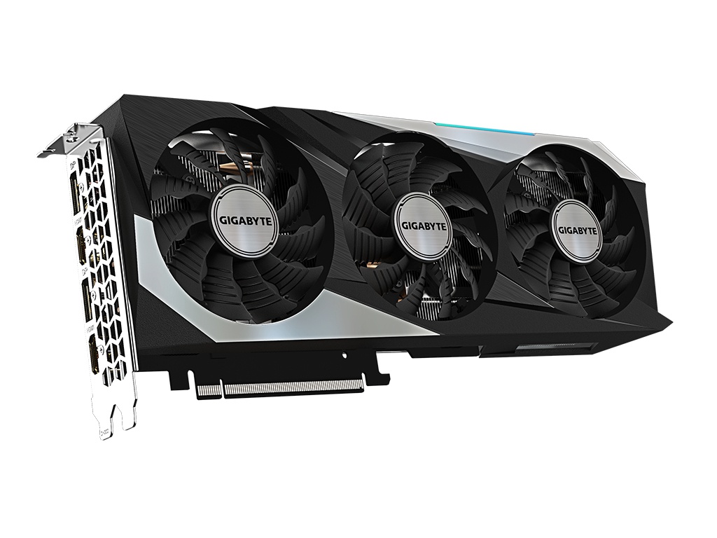 фото Видеокарта gigabyte geforce rtx 3060 ti gaming oc pro 8g 1680mhz pci-e 4.0 8192mb 14000mhz 256 bit 2xhdmi 2xdp gv-n306tgamingoc pro-8gd / gv-n306tgamingoc pro-8gd v3.0 lhr