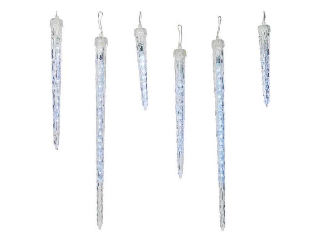 

Гирлянда Kaemingk Сияющие сосульки 76 LED-огней 2.5+5m Cold White 497425 / 65463, 65463-kaemingk
