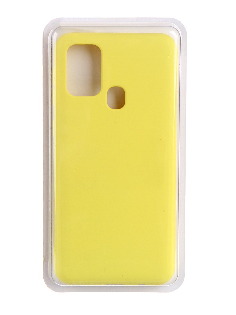 Чехол Innovation для Samsung Galaxy F41 Soft Inside Yellow 19076