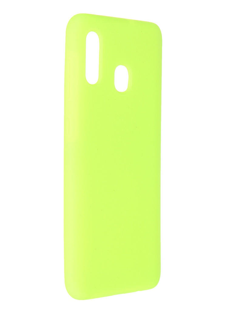 Чехол Innovation для Samsung Galaxy A20 / A30 Soft Inside Yellow 19165