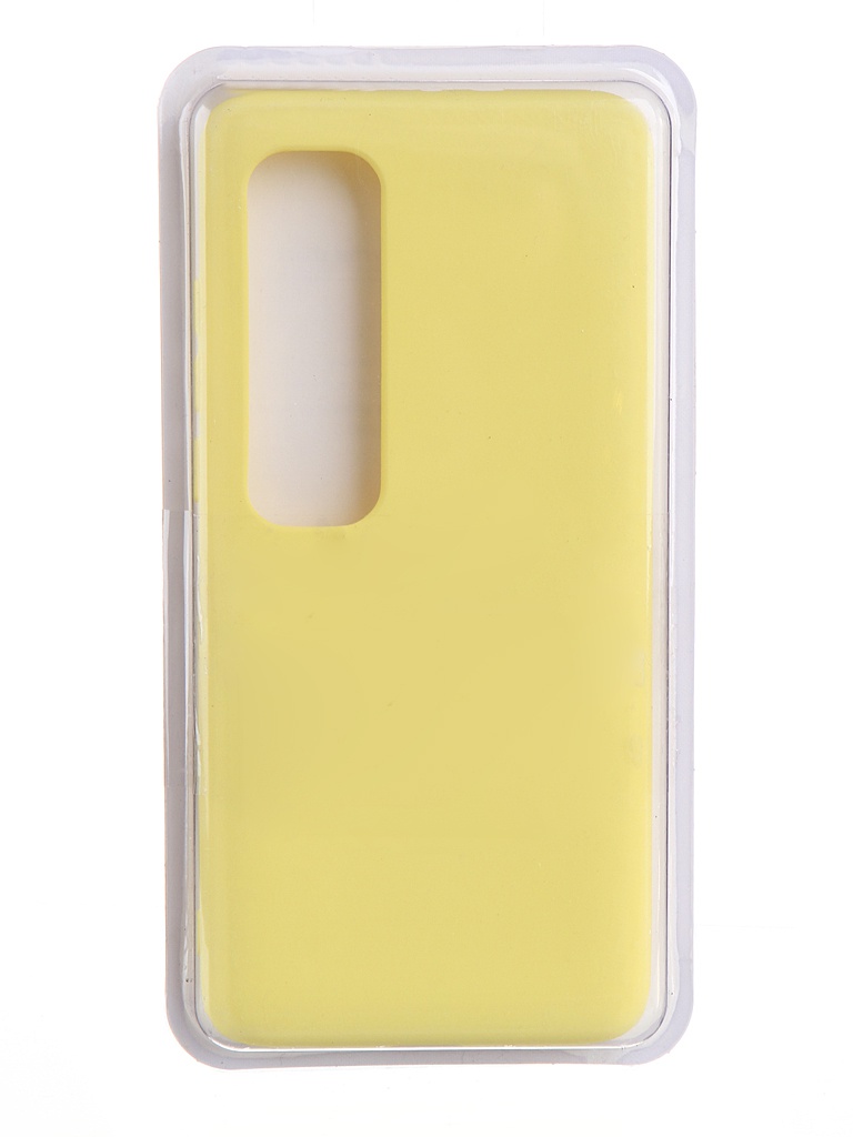 Чехол Innovation для Xiaomi Mi 10 Ultra Soft Inside Yellow 19177 цена и фото