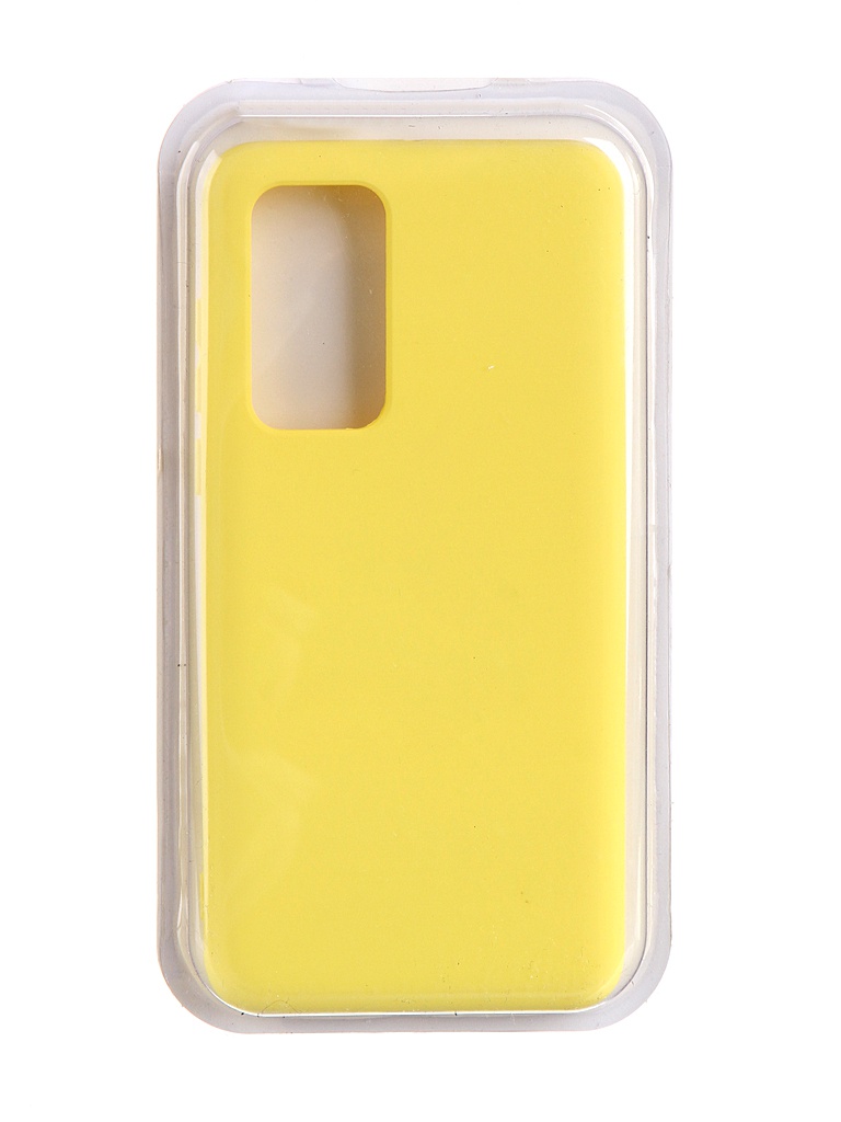 Чехол Innovation для Huawei P40 Soft Inside Yellow 19038