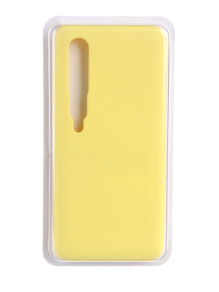 Чехол Innovation для Xiaomi Mi 10 / Mi 10 Pro Soft Inside Yellow 19208 чехол innovation для xiaomi mi 10 ultra soft inside yellow 19177