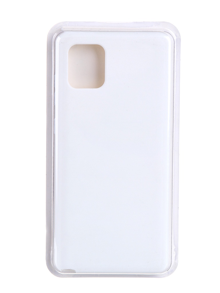 фото Чехол для innovation samsung galaxy note 10 lite / a81 / m60s soft inside white 19141