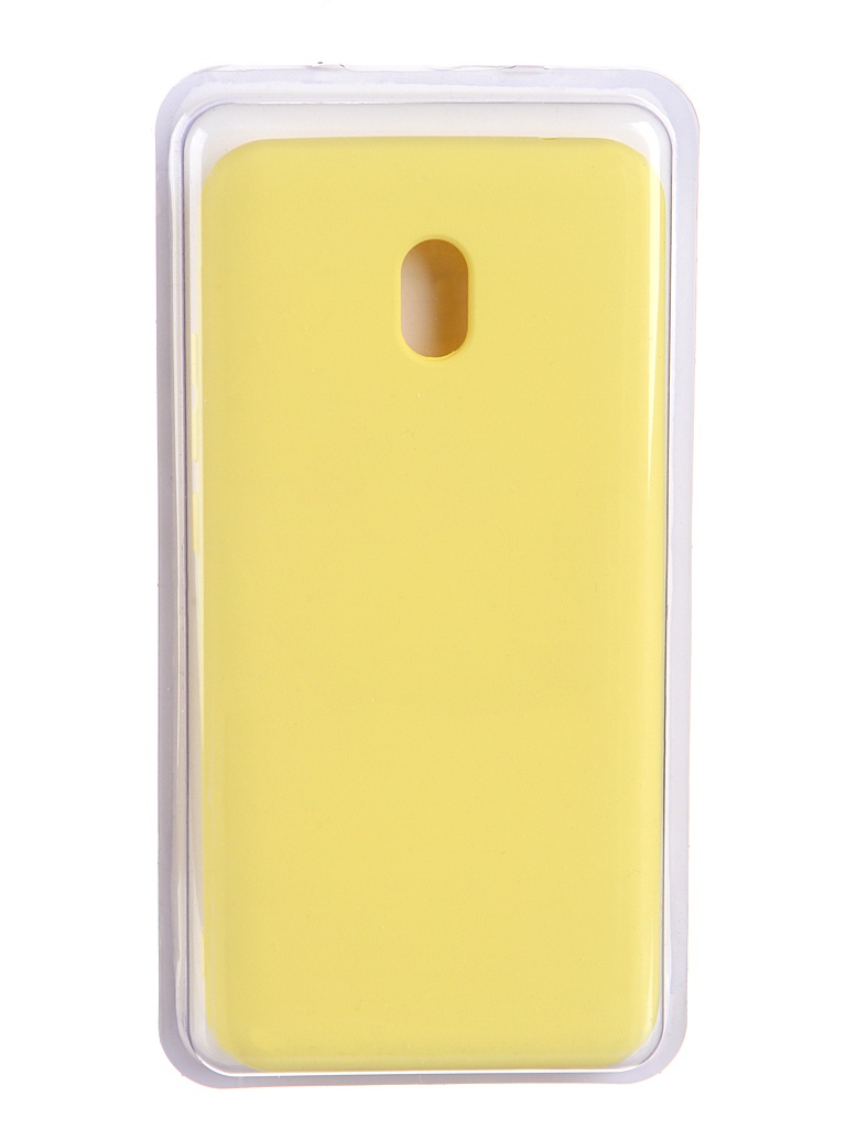 цена Чехол Innovation для Xiaomi Redmi 8A Soft Inside Yellow 19232
