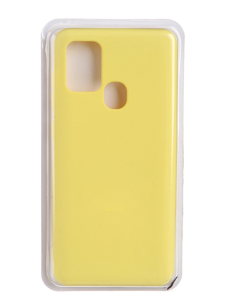 Чехол Innovation для Samsung Galaxy A21S Soft Inside Yellow 19118 чехол innovation для honor 8a y6 2019 soft inside yellow 19061