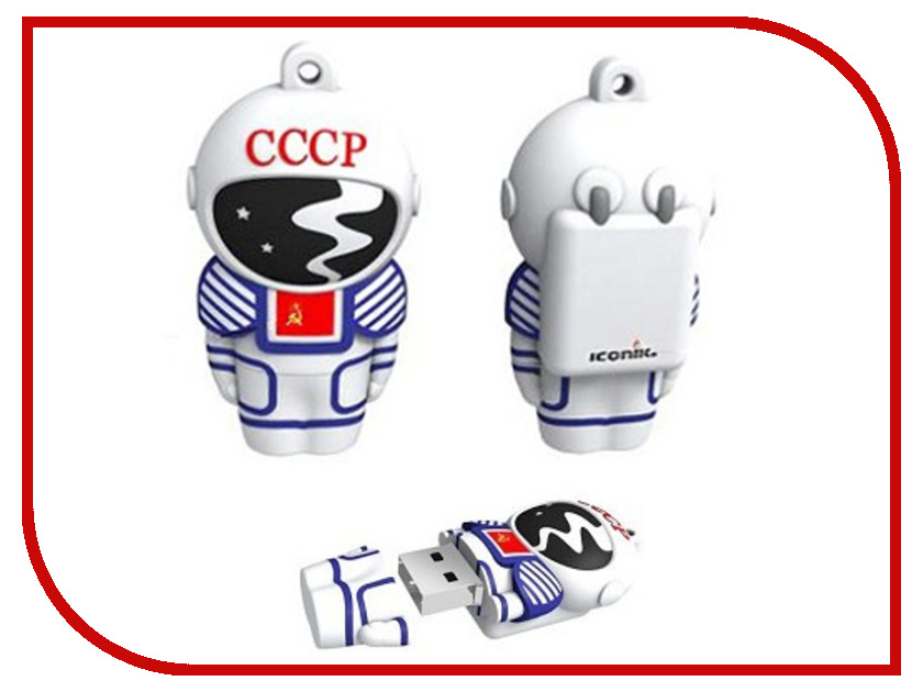 

USB Flash Drive 8Gb - Iconik Космонавт RB-CCCP-8GB