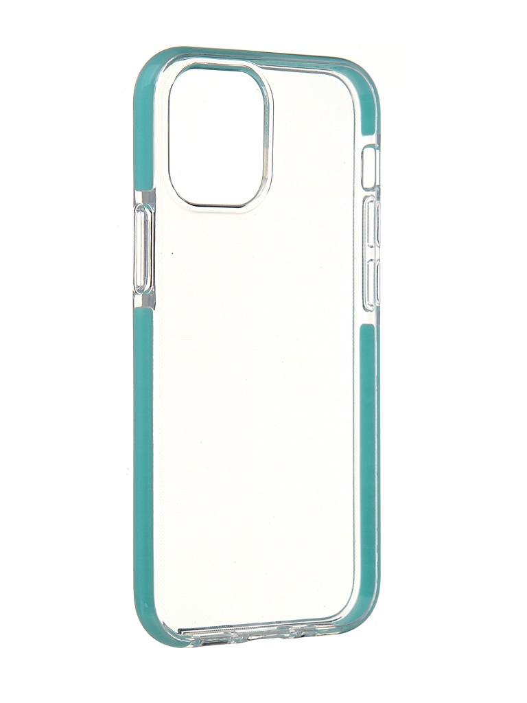 фото Чехол gurdini для apple iphone 12 mini crystall ice silicone mint 913018