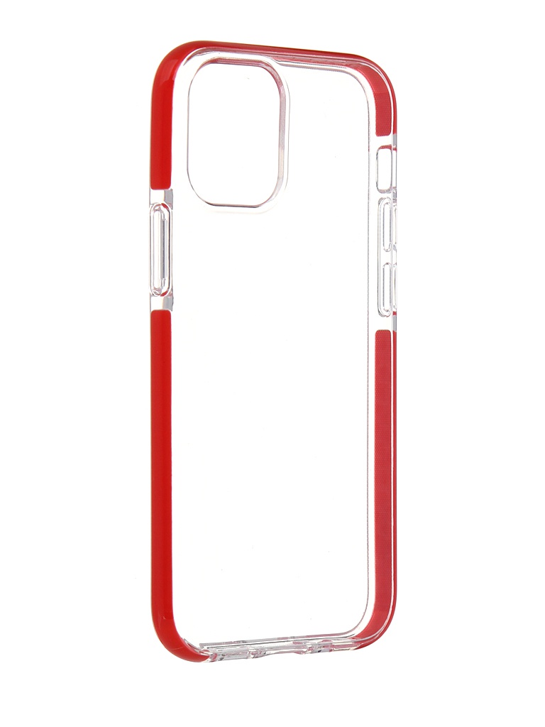 Чехол Gurdini для APPLE iPhone 12 Mini Crystall Ice Silicone Red 913017