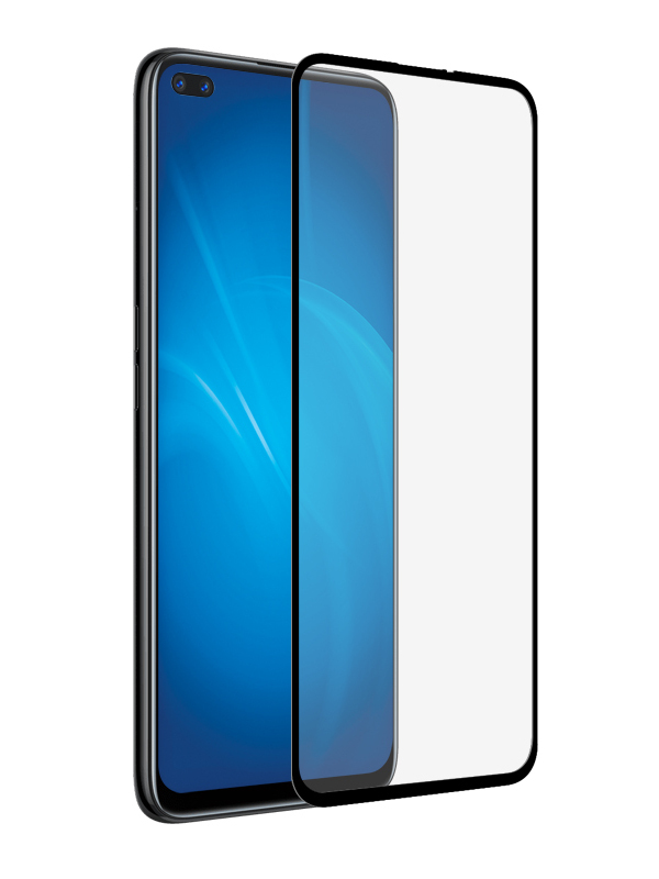 фото Защитный экран red line для honor 30 pro+ full screen 3d tempered glass full glue black ут000023061