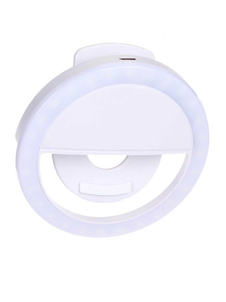 фото Кольцевая лампа кольцо-держатель для селфи mobility white ут000023368