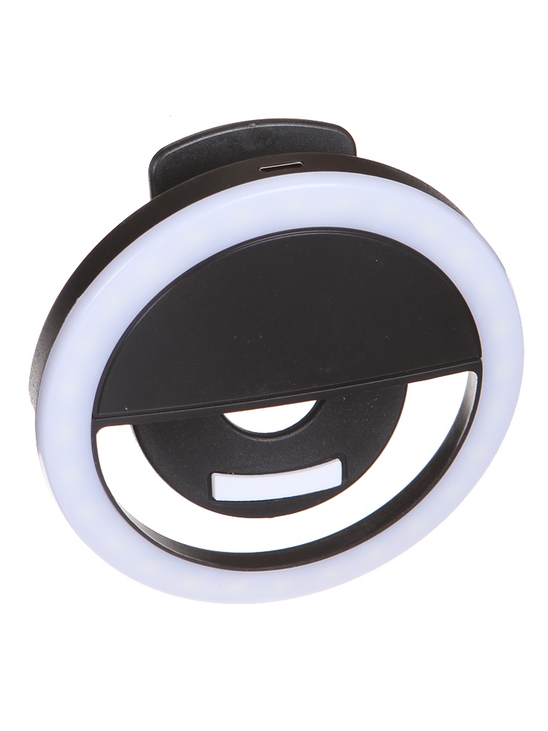 фото Кольцевая лампа кольцо-держатель для селфи mobility black ут000023367