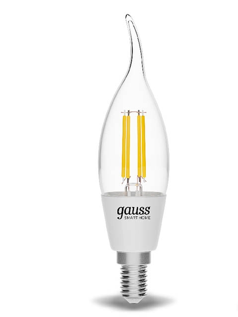 фото Лампочка gauss smart home dim+cct e14 4.5w 2000-6500к 495lm 1280112