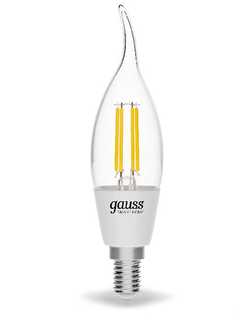 

Лампочка Gauss Smart Home DIM E14 4.5W 2700K 495Lm 1260112, 1260112