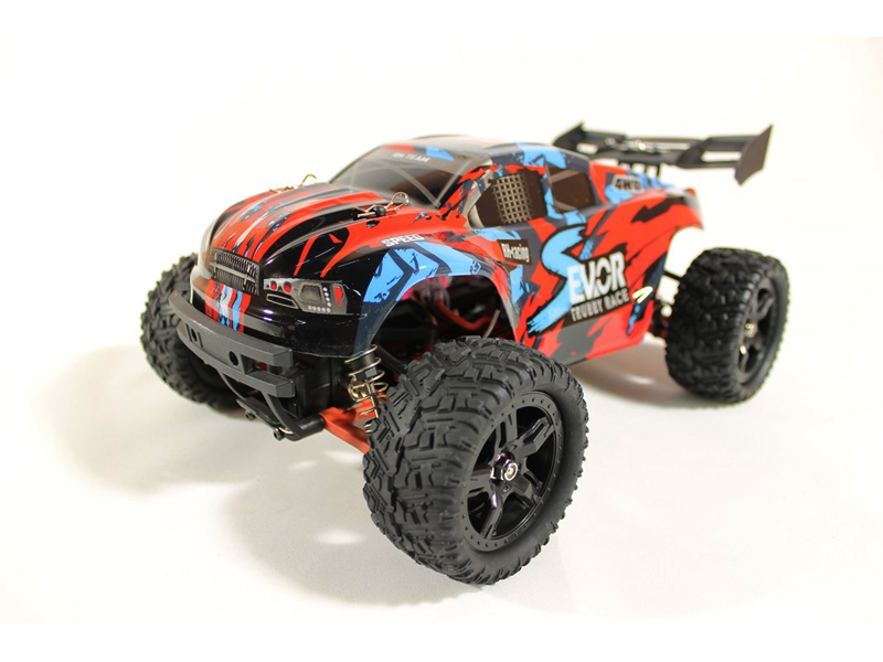 Радиоуправляемая игрушка Remo Hobby S Evo-R Brushless Upgrade 4WD 1:16 Red RH1665UPG