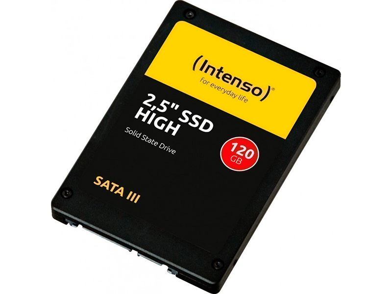 

Твердотельный накопитель Intenso 120Gb 3813430, 3813430