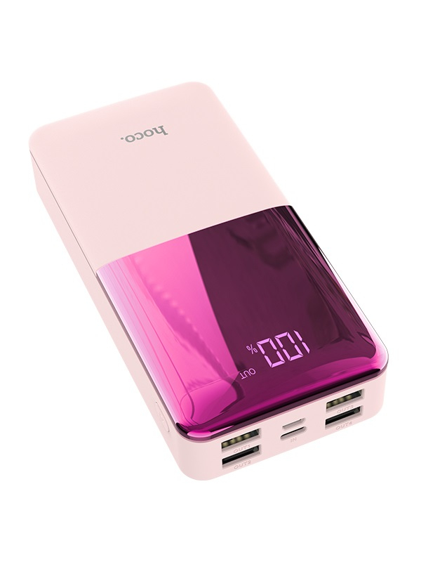 фото Внешний аккумулятор hoco power bank j42a 20000mah pink