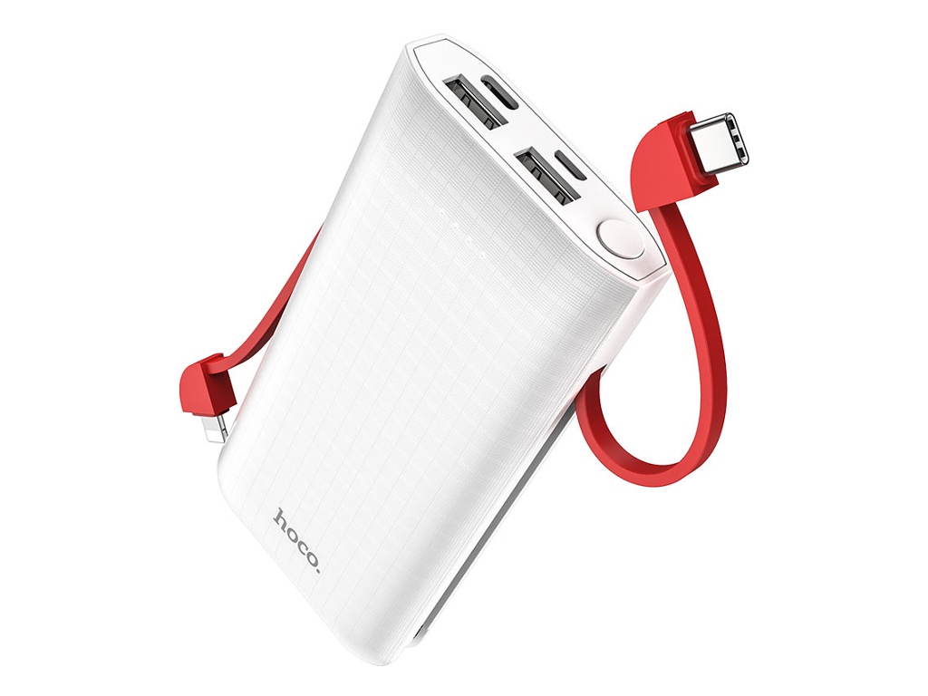 фото Внешний аккумулятор hoco power bank j67 10000mah white