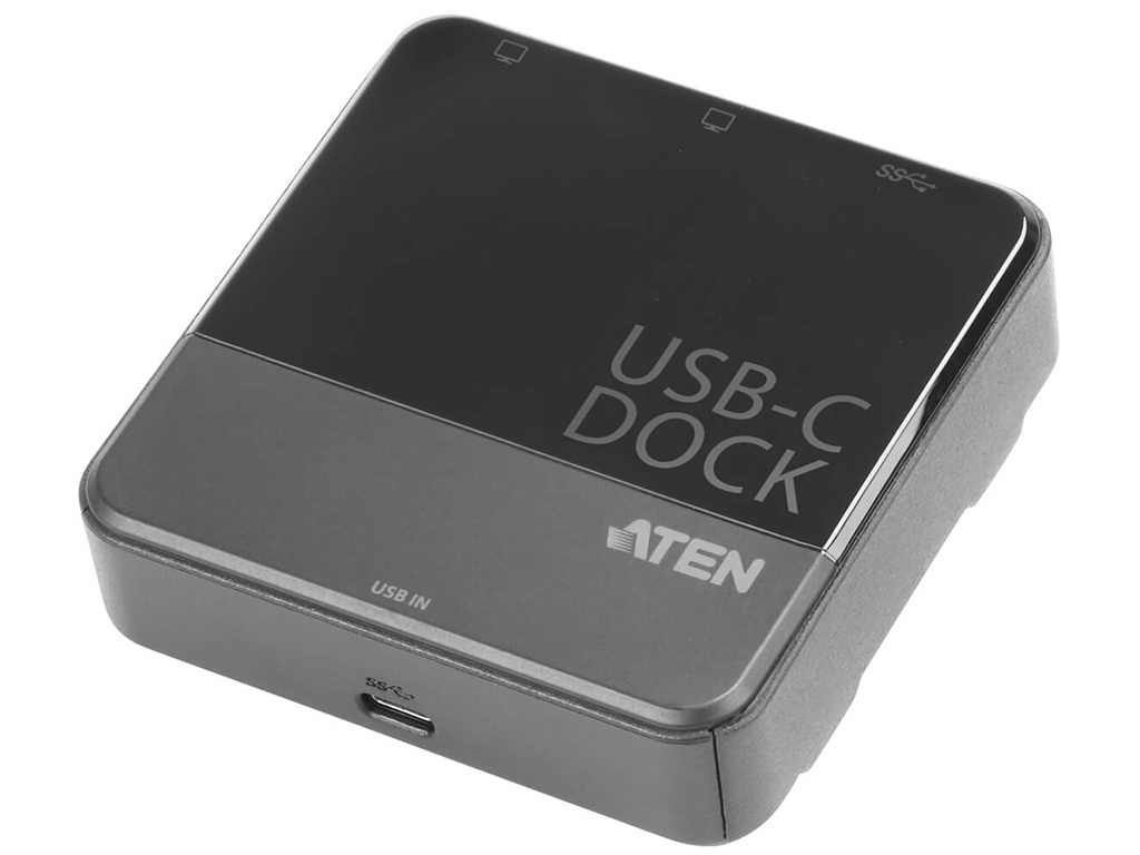 фото Док-станция aten usb-c dual-hdmi mini doc uh3233