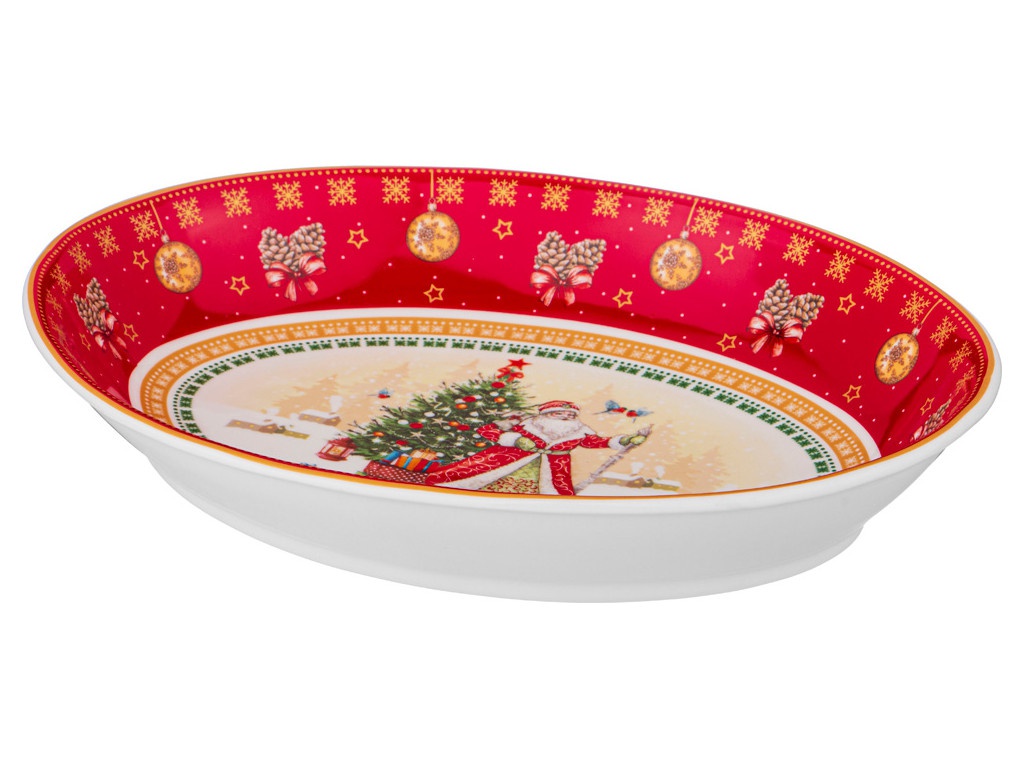 

Салатник Lefard Christmas Collection 25x19.5x4.5cm 85-1637, Christmas Collection 85-1637