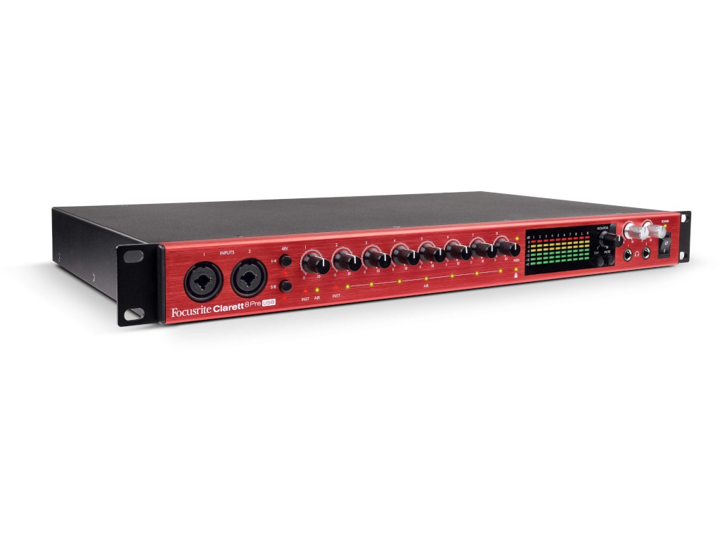 

Аудиоинтерфейс Focusrite Clarett 8Pre, Clarett 8Pre