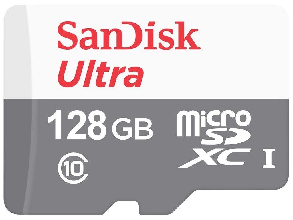 Карта памяти 128Gb - SanDisk Ultra Micro Secure Digital XC UHS-I SDSQUNR-128G-GN6MN карта памяти 256gb sandisk ultra micro secure digital xc a1 c10 u1 uhs i sdsquac 256g gn6mn