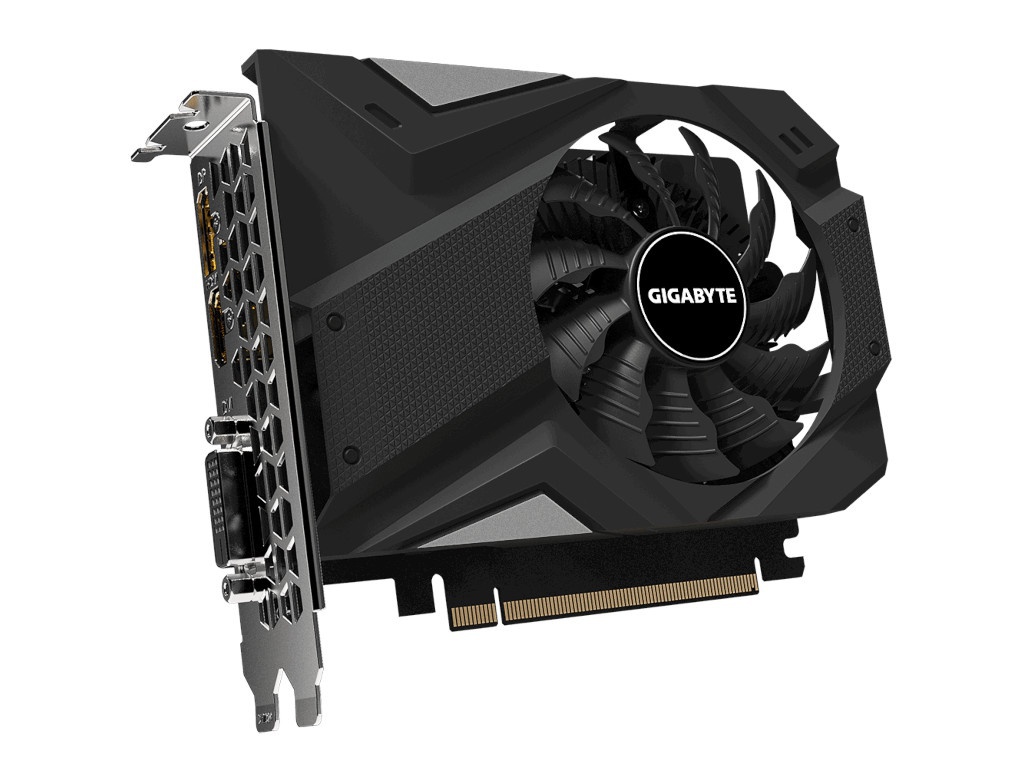 фото Видеокарта gigabyte geforce gtx 1650 d6 oc 4g 1635mhz pci-e 3.0 4096mb 12000mhz 128-bit dp hdmi dvi-d gv-n1656oc-4gd выгодный набор + серт. 200р!!!