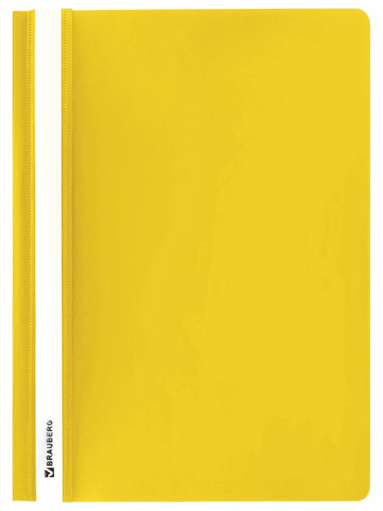 

Папка Brauberg A4 130/180мкм Yellow 228671, 228671