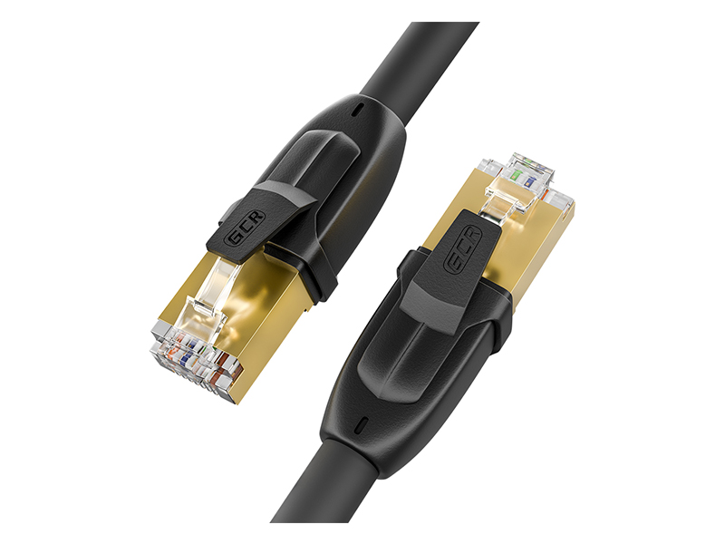 Сетевой кабель GCR Prof FTP 25AWG cat.6 RJ45 T568B 10m GCR-52551