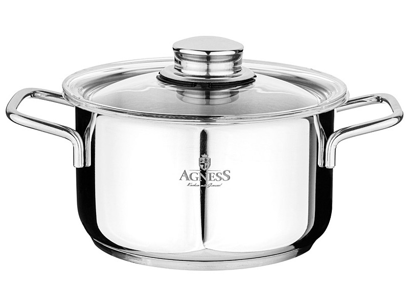 

Кастрюля Agness Монблан 1.2L 936-120, 936-120