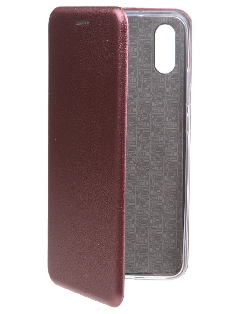 фото Чехол zibelino для xiaomi redmi 9a book burgundy zb-xia-rdm-9a-bor