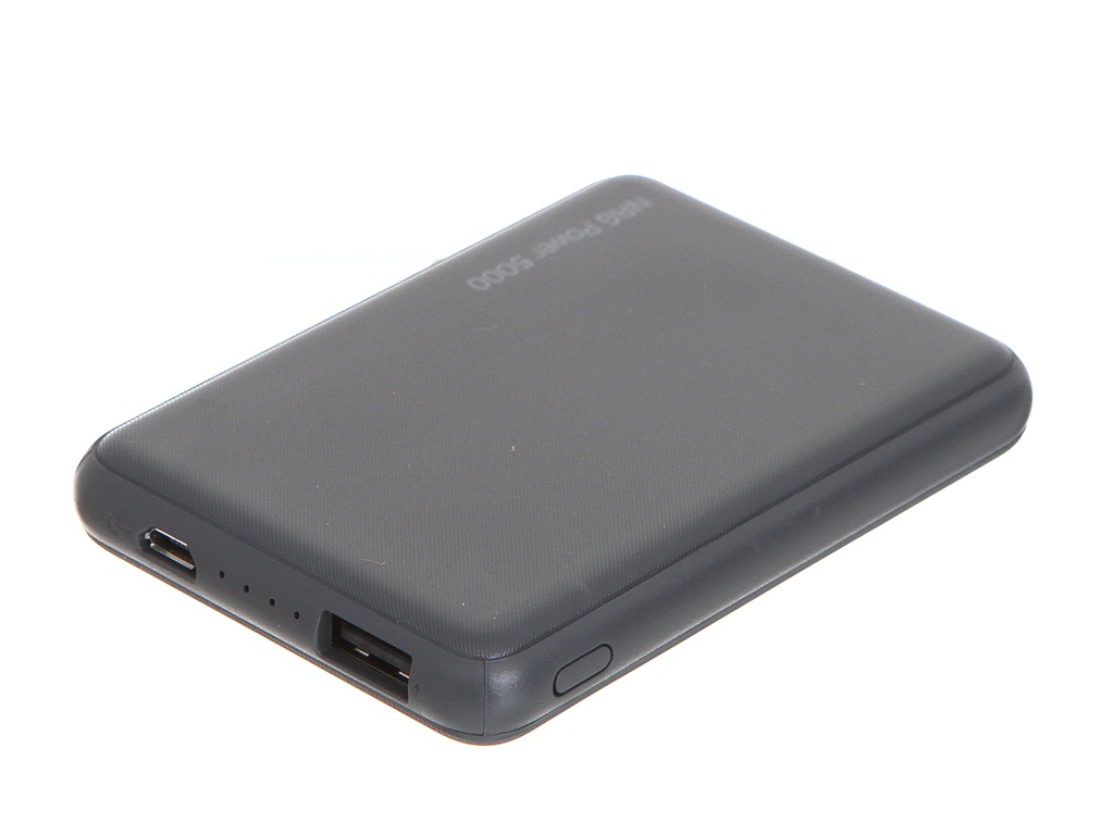 фото Внешний аккумулятор deppa power bank nrg power compact 5000mah grey 33549