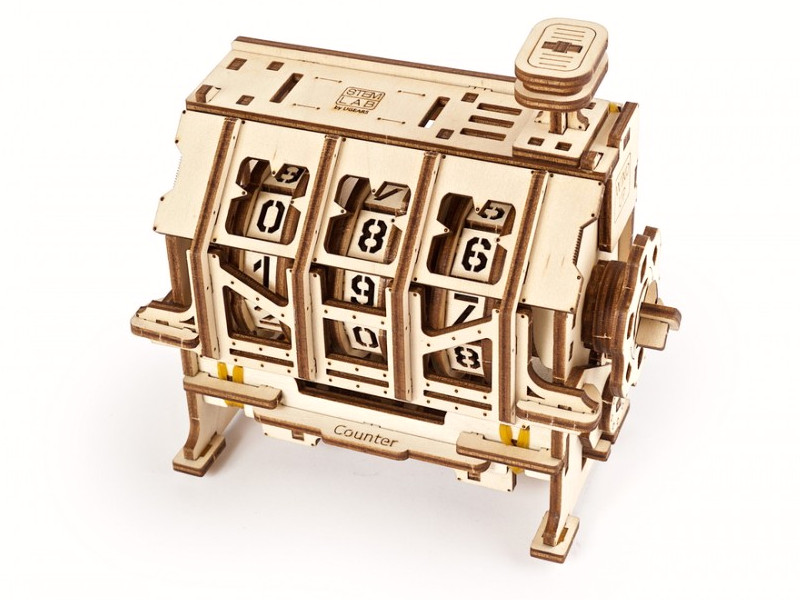 

Конструктор UGears Счетчик СТЕМ 70130, Счетчик СТЕМ 70130