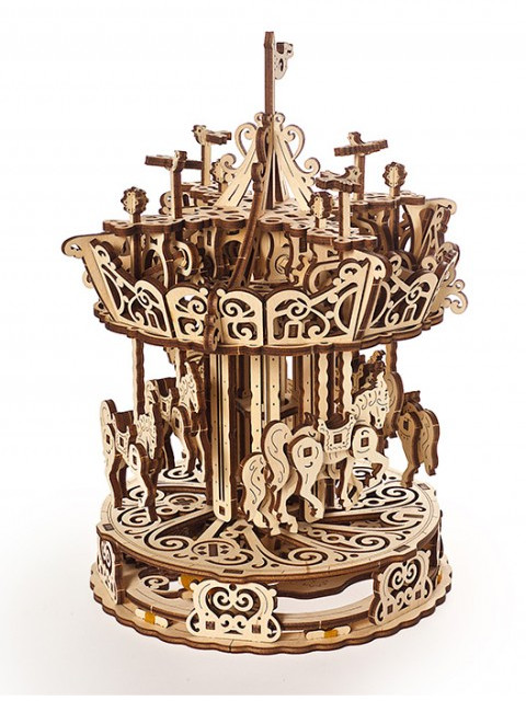 

Конструктор UGears Карусель 70129, Карусель 70129