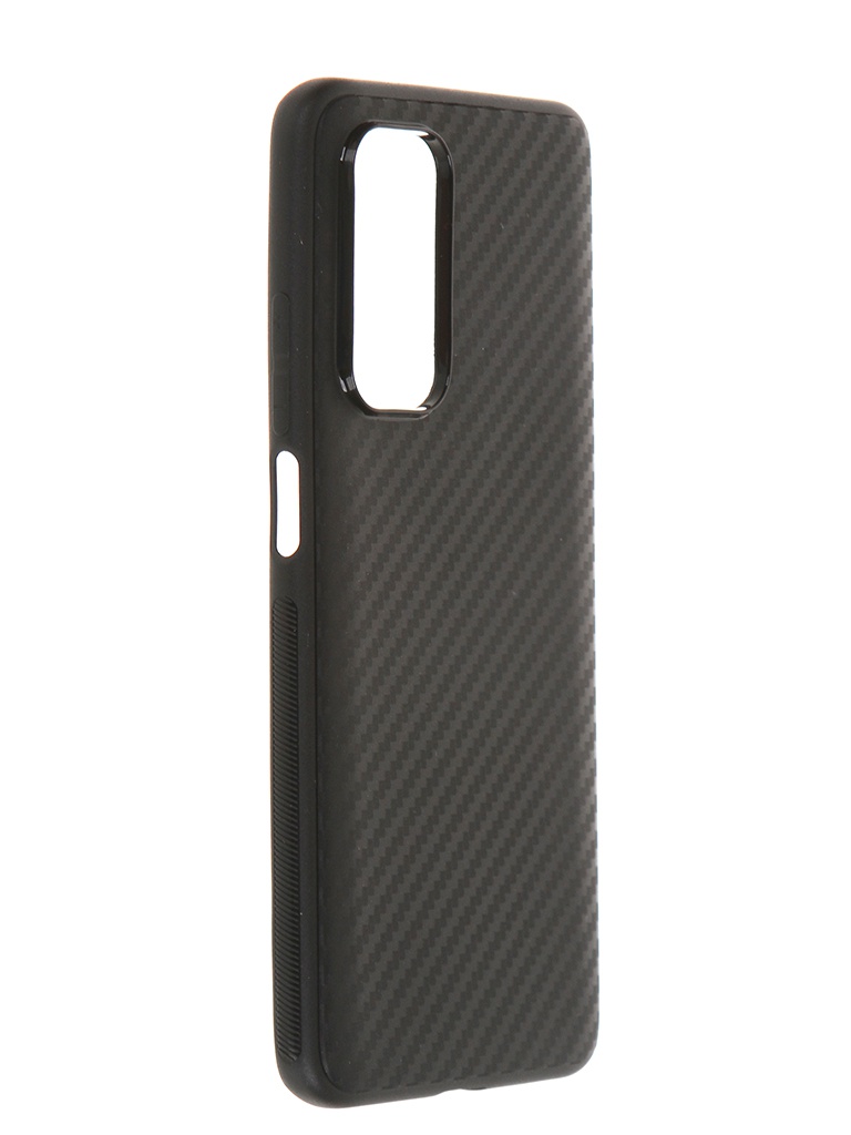 фото Чехол brosco для xiaomi mi 10t silicone carbon black xm-mi10t-carbone-black