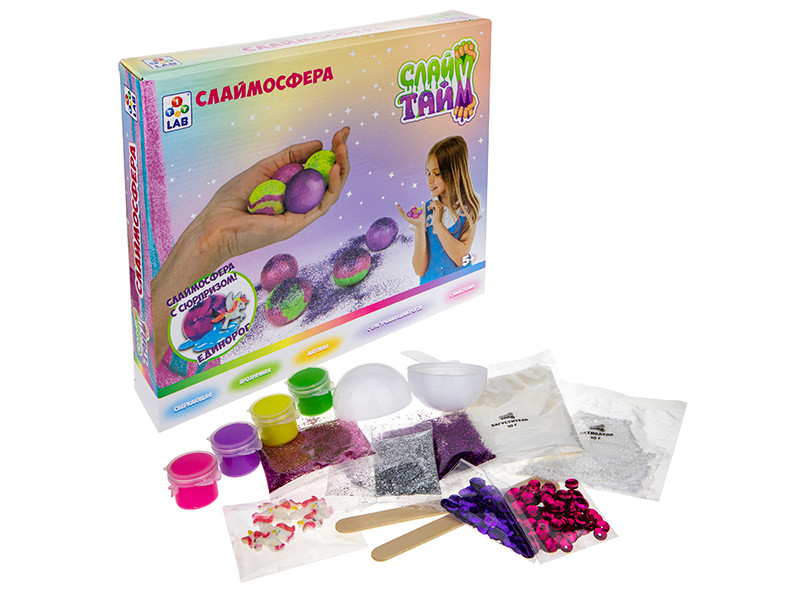 

Слайм 1Toy Слайм тайм Набор Слаймосфера с сюрпризом. Единорог Т17854, Слайм тайм Набор Слаймосфера с сюрпризом. Единорог Т17854