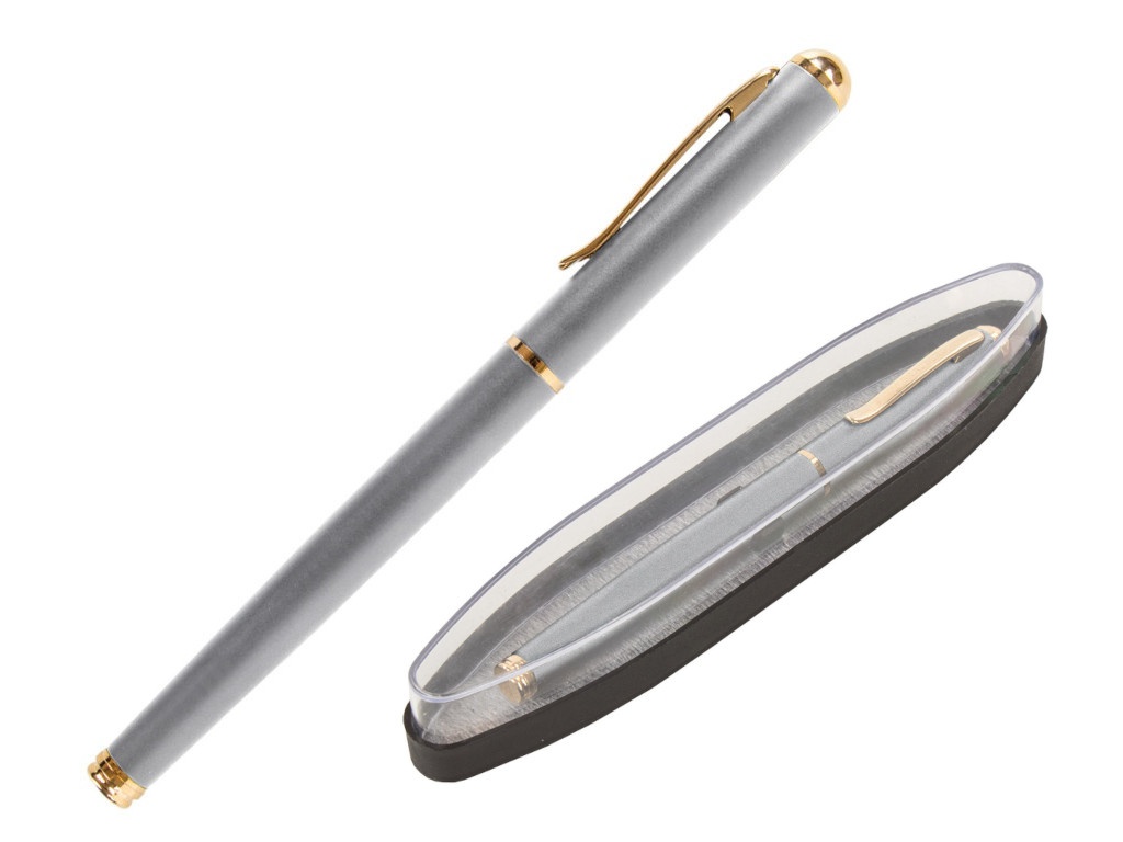 

Ручка перьевая Brauberg Maestro корпус Silver-Gold Line, стержень Blue 143469, Maestro 143469