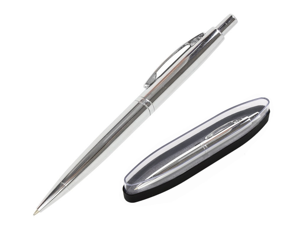 

Ручка шариковая Brauberg Opera корпус Silver-Chrome, стержень Blue 143486, Opera 143486